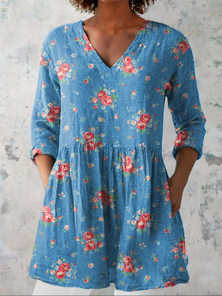 Mabel | Blusa larga en V