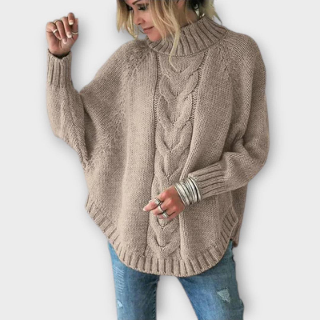 Elysian - Suéter de punto con diseño de trenzado