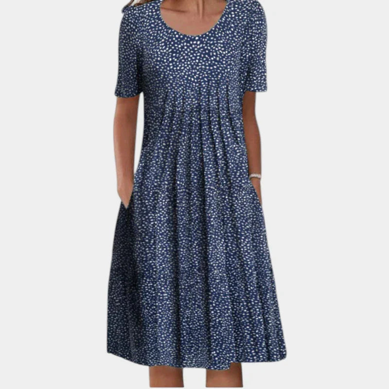 Sofia™ | Vestido Floral con Bolsillos, Estiloso y Casual