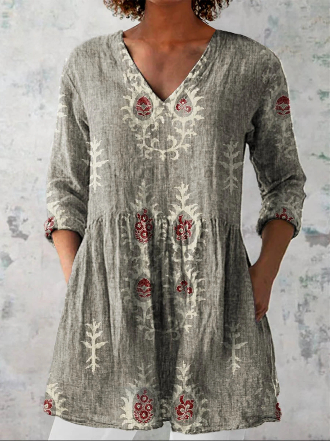 Maeve | Blusa larga con escote en V