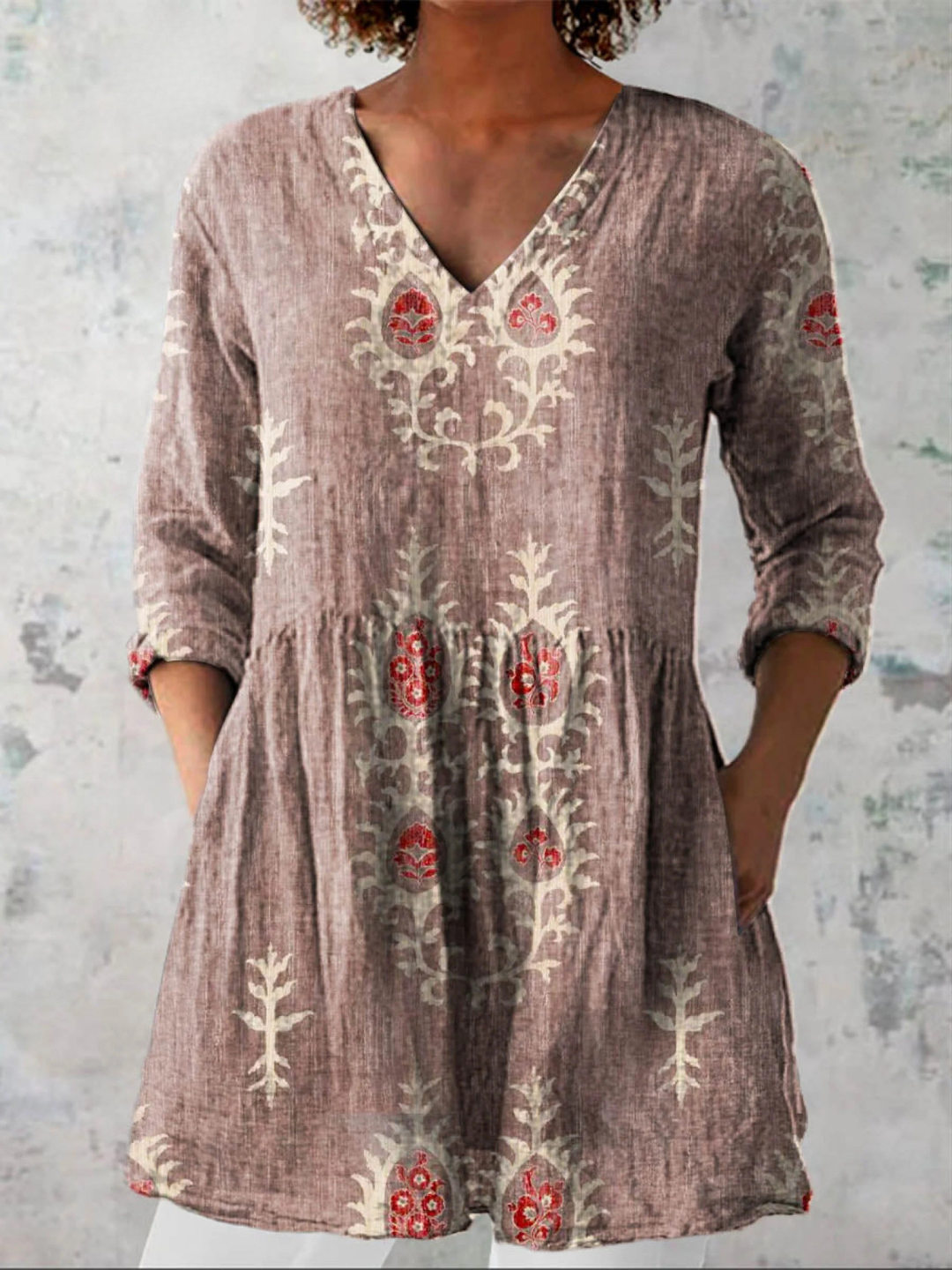 Maeve | Blusa larga con escote en V