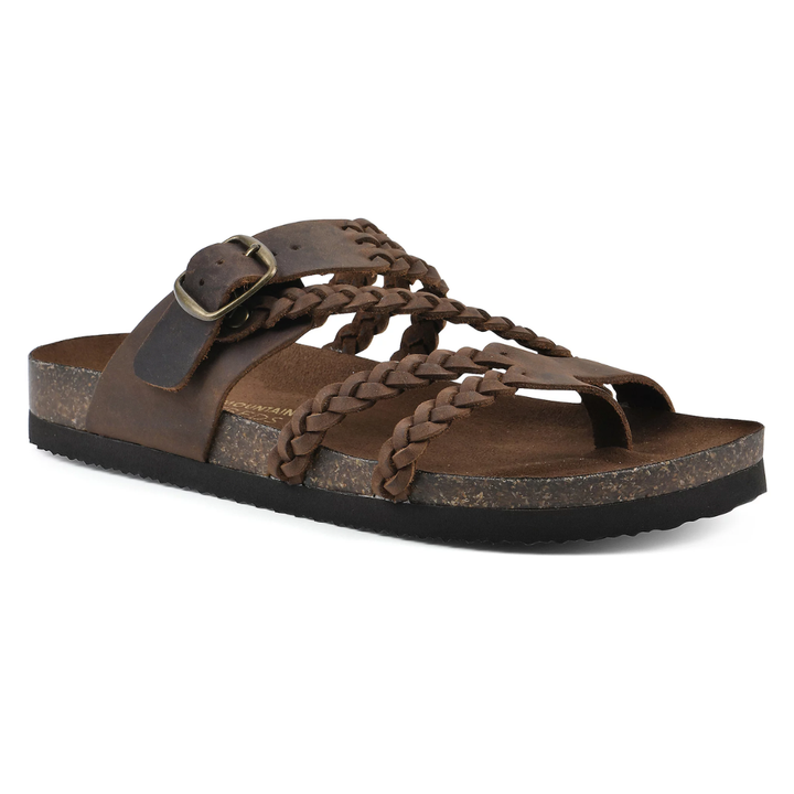 Elegantes sandalias tejidas