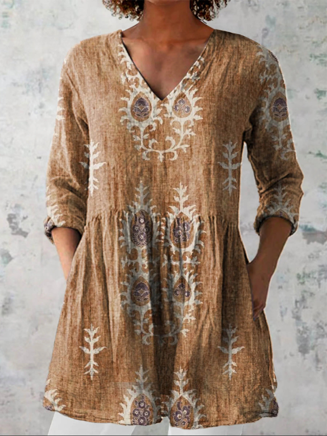 Maeve | Blusa larga con escote en V