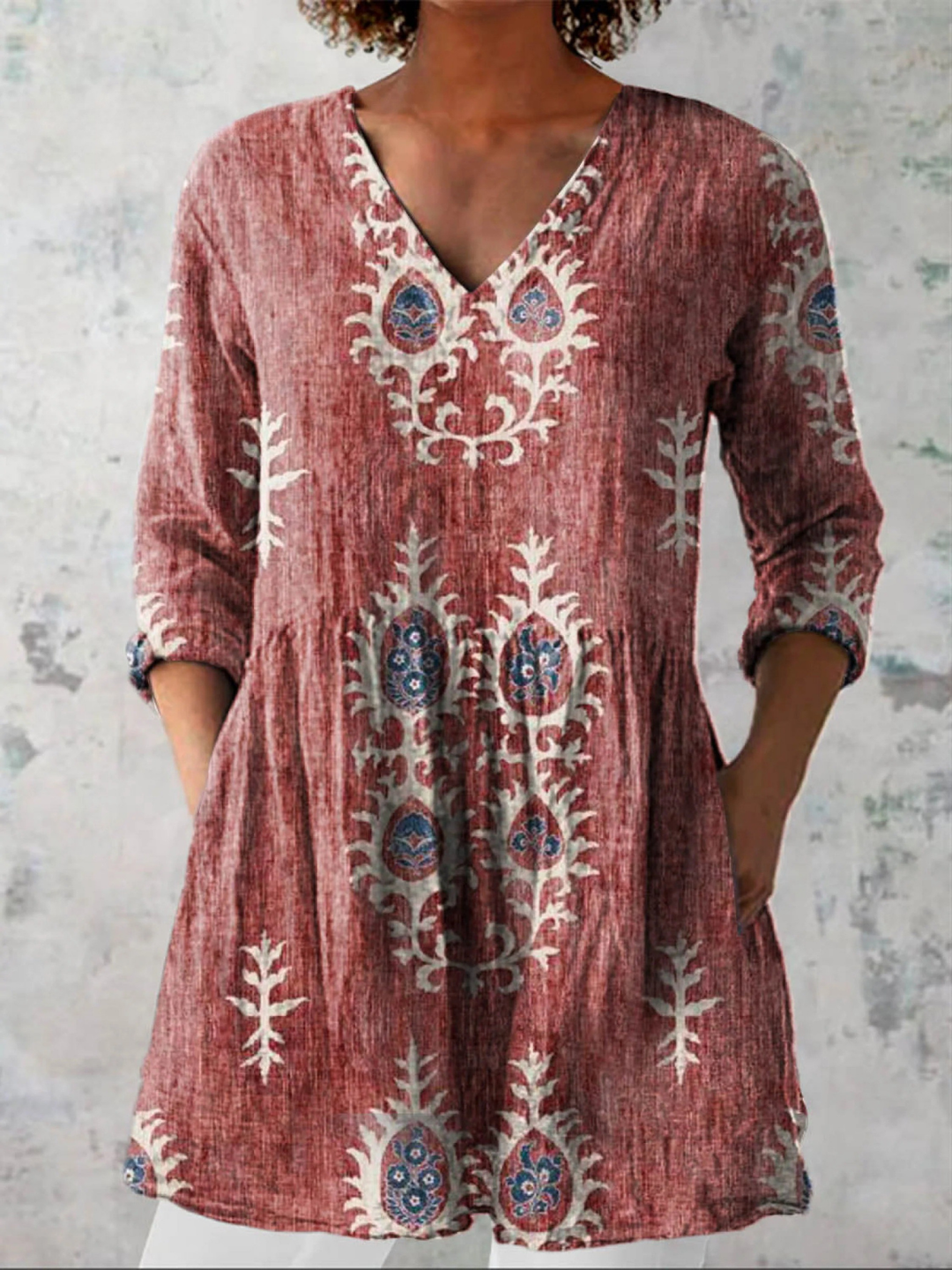 Maeve | Blusa larga con escote en V