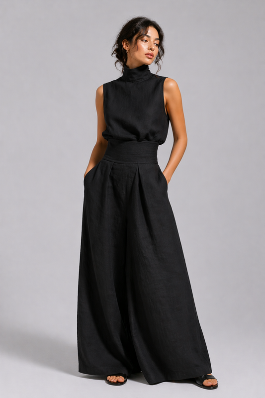 Lunaria | Conjunto de Lino Elegante