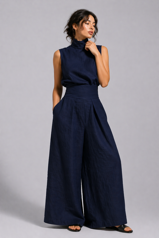 Lunaria | Conjunto de Lino Elegante