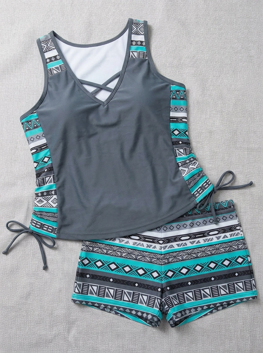 Aurora - Tankini Fluido Estilizador