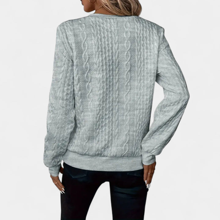Kaja – Suéter con cremallera para un look más moderno