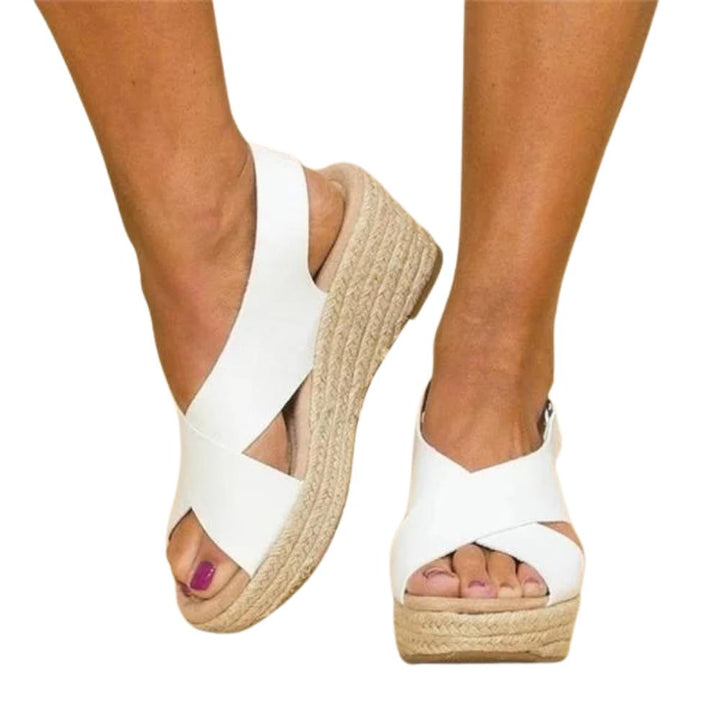 Chloe™ | Alpargatas ortopédicas con cuña
