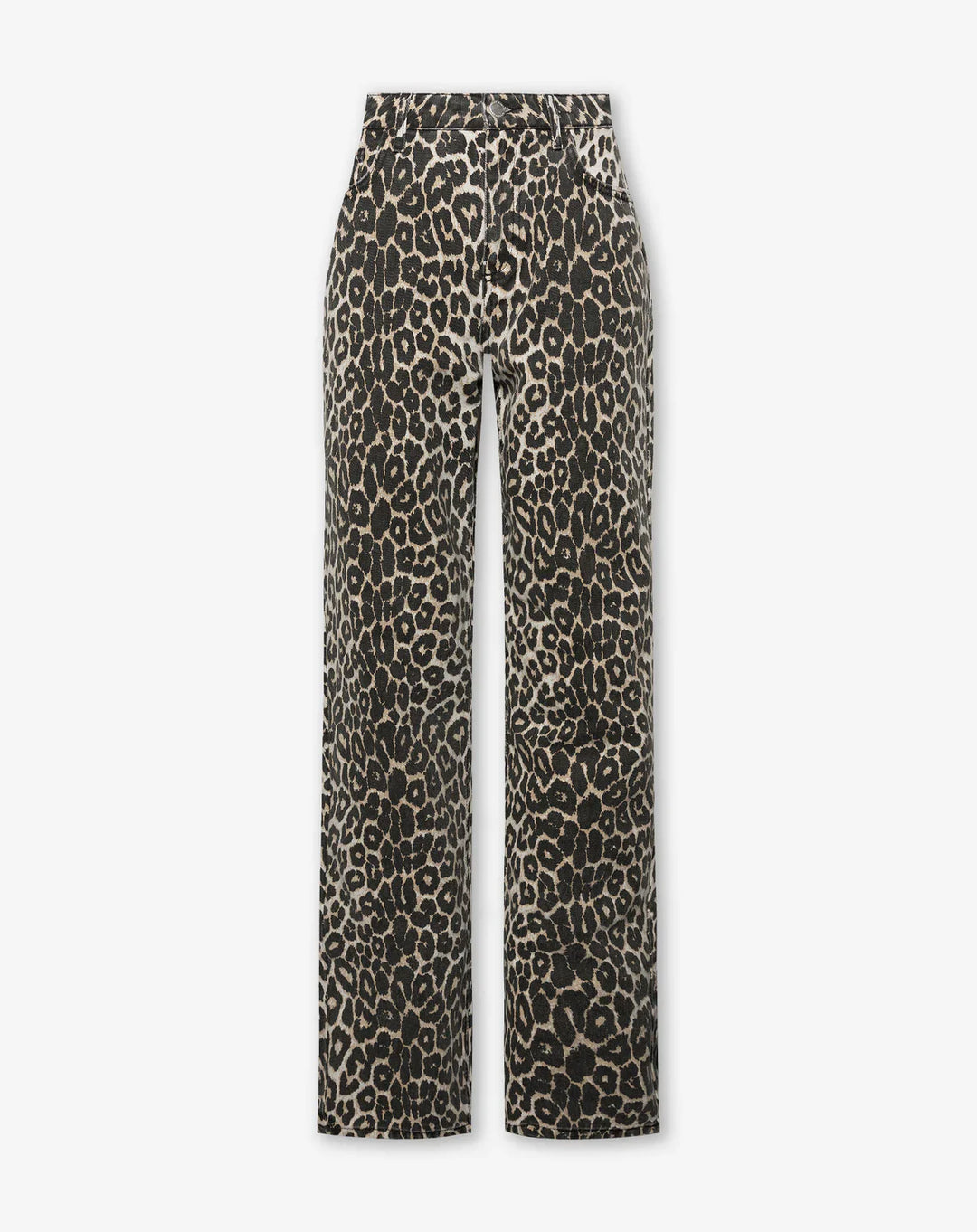 Sara | Vaqueros Leopardo de Tiro Alto